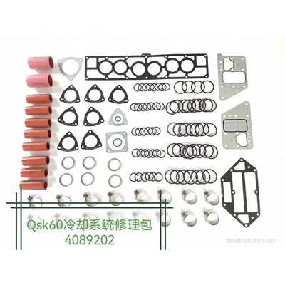Liebherr Excavator Gasket Kit for Cummins QSK60 Engine Overhaul 4376323 4089874 4089202 4089200 Generator Set