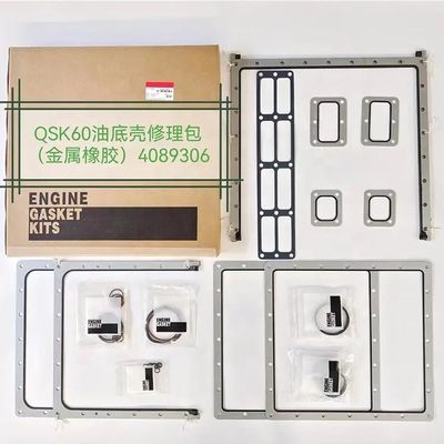 Liebherr Excavator Gasket Kit for Cummins QSK60 Engine Overhaul 4376323 4089874 4089202 4089200 Generator Set