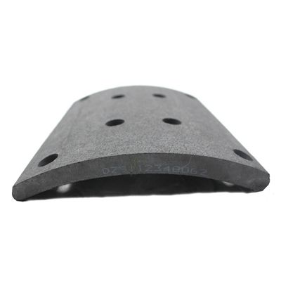 Shacman Delong Trailer Brake Pad DZ9112340062 Trailer Brake Lining Customized