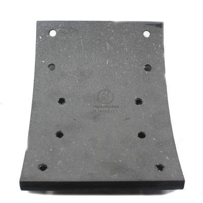 Shacman Delong Trailer Brake Pad DZ9112340062 Trailer Brake Lining Customized