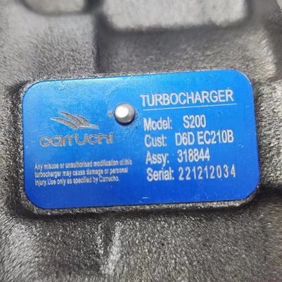 VOLVO EC210B D6D engine parts turbocharger 318844 04299138KZ for excavator replacement parts