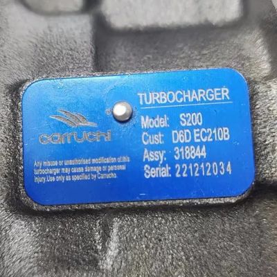 100% Tested 20500295 318844 Excavator Turbo for Volvo Penta TAD720VE 210B Deutz S200 Diesel Engine Parts Turbocharger