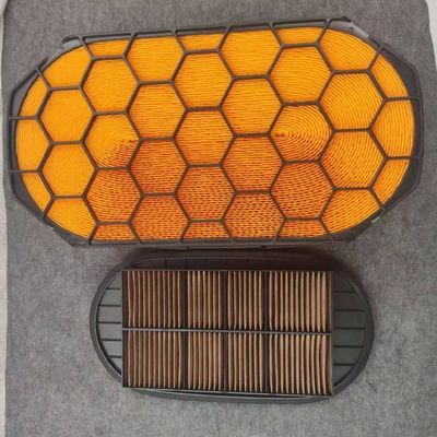 OE 4969841 4969842 Honeycomb Filter Air Cooler for Caterpillar 336D 320E SEM Excavator Air Filter