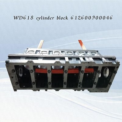 ZZ5257 Truck Part Cast Iron Engine Cylinder Block from Weichai Engine