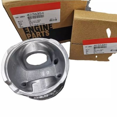 OE 4376354 4955480 4931041 Steel Piston for Foton Auman Truck Engine Parts Cummins QSX15 Steel