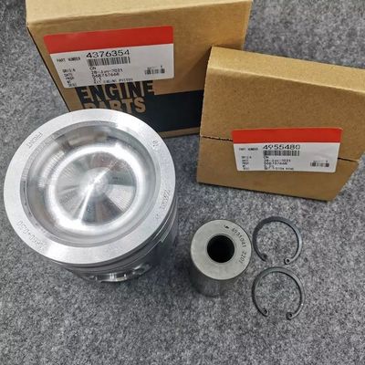 OE 4376354 4955480 4931041 Steel Piston for Foton Auman Truck Engine Parts Cummins QSX15 Steel