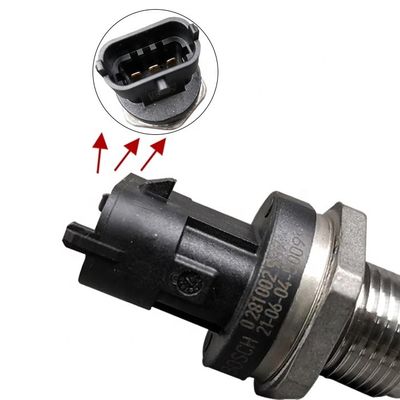 Rail pressure sensor SINOTRUK HOWO SHACMAN WEICHAI WP10 WP12 engine sensor for DHL TNT EMS UPS fast and safe shipping