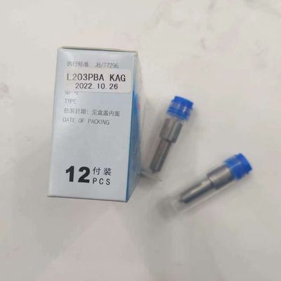 100% L203PBA S-203DRF Diesel Fuel Injector Nozzle for SINOTRUK HOWO SHACMAN WEICHAI WD618 Engine Replace/Repair Purpose