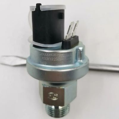 Metal 100%tested 612600080875 Oil Pressure Sensor for Shacman F3000 M3000 HOWO Truck Parts Guaranteed Durability