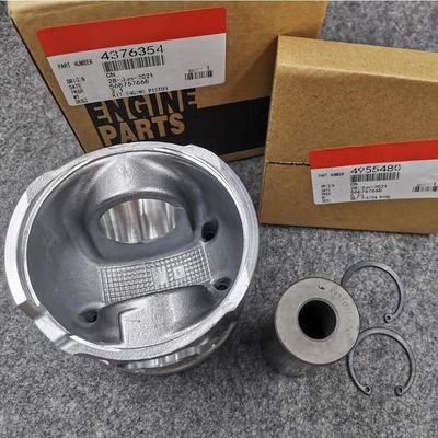 OE NO. 4376354 4955480 4931041 Piston for Cummins QSX15 Foton ISF2.8 ISF3.8 Dongfeng DCEC Shacman Auman Truck Engine Parts