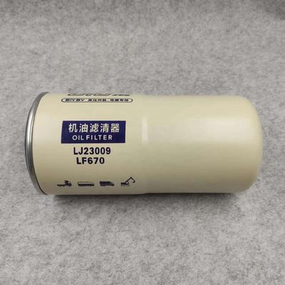 LF670 3889310 3313279 400508-00092 Oil Filter for DOOSAN SHANTUI DL08 DX300LC SHANTUI SD22 Bulldozer and YANMAR Forklift
