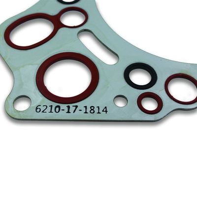 STEEL gasket cylinder head for PC300-6 komatsu EXCAVATOR 6d140 engine spare parts