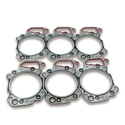 SHIPPING WAYS DHL TNT UPS EMS 6D125 Cylinder Head Gasket Kit For KOMATSU PC400 PC300 PC200 Cylinder Overhauling Gasket Kit