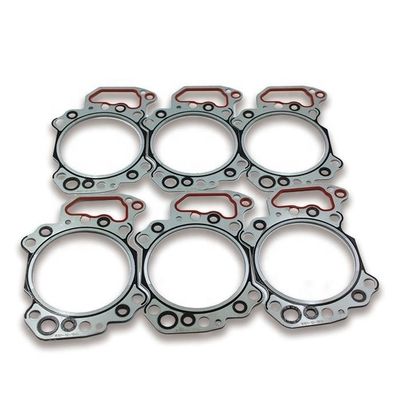 6D125 Overhauling Repair Set for Sinotruck HOWO FAW Komatsu Loader Cunmmins Weichai Deuzt Engine Cylinder Head Gasket Kit