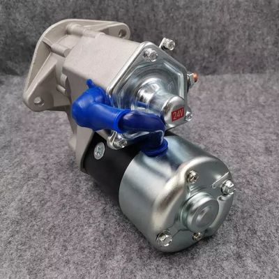 228000-0631 24V Starter Motor for Komatsu Excavator PC200-6 PC200-7 6D102 Diesel Engine Cummins 4BT3.9