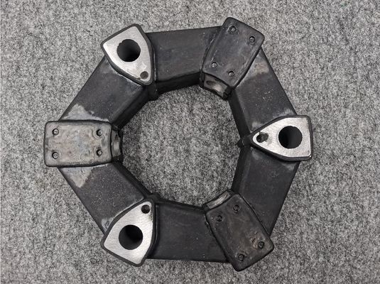100% Tested 16AS Coupling Rubber Assembly for Komatsu Kubota Hino Excavator Diesel Engine Parts AIR SEA Express Delivery