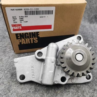 6209-51-1201 Oil Pump for KOMATSU PC200 6D95 Diesel Engine Parts