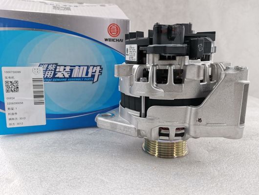OE NO. 1000750099 Alternators for Weichai Engine Diesel WP12 WP13 6PK 28V 80A Truck Alternator