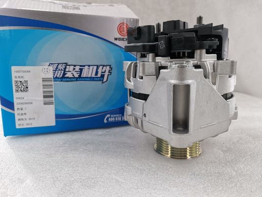 OE NO. 1000750099 Alternators for Weichai Engine Diesel WP12 WP13 6PK 28V 80A Truck Alternator