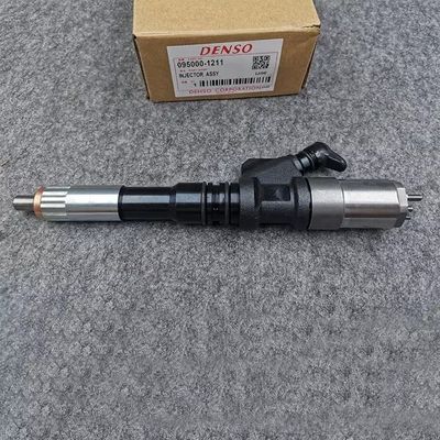 100% Tested 6156-11-3300 095000-1211 Fuel Injector for KOMATSU PC400-7 PC200 PC300 PC600 PC700 Excavator Diesel Engine