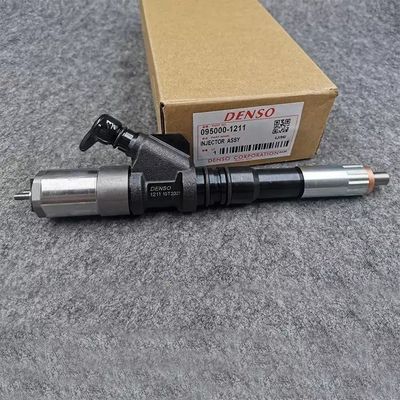 100% Tested 6156-11-3300 095000-1211 Fuel Injector for KOMATSU PC400-7 PC200 PC300 PC600 PC700 Excavator Diesel Engine