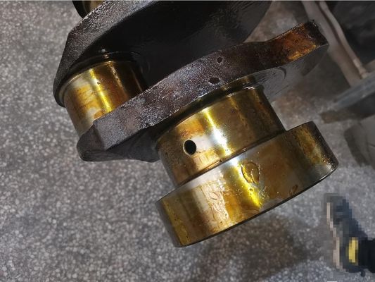 PC400-8 Komatsu Excavator Parts 6D125 Engine Alloy Steel Crankshaft Standard Size with 3 Months