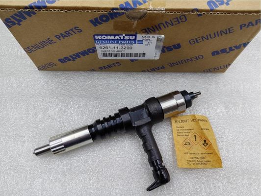 SA6D114 Fuel Injector OE NO. 6261-11-3200 Best Choice for Komatsu PC800-8 PC850-8 Excavator SAA6D140E Engine Spare Parts