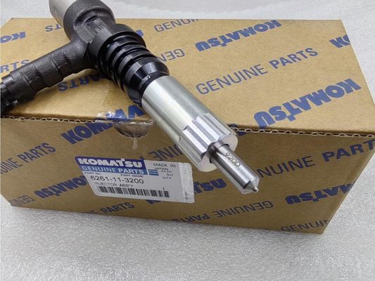 SA6D114 Fuel Injector OE NO. 6261-11-3200 Best Choice for Komatsu PC800-8 PC850-8 Excavator SAA6D140E Engine Spare Parts