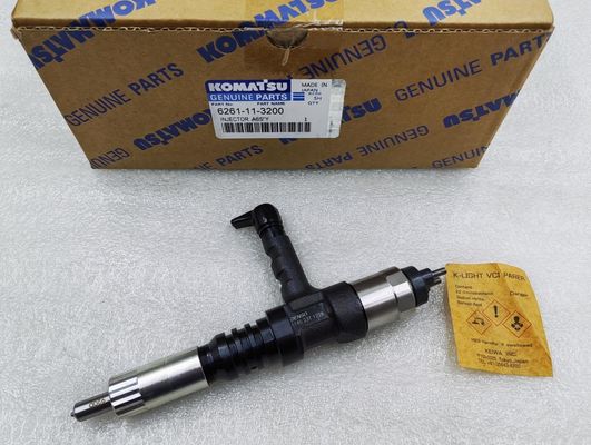 SA6D114 Fuel Injector OE NO. 6261-11-3200 Best Choice for Komatsu PC800-8 PC850-8 Excavator SAA6D140E Engine Spare Parts