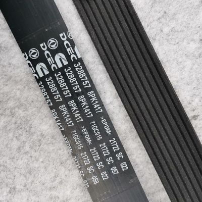 8PK1417 Black Belt for DONGFENG FOTON TRUCK PARST QSB3.9-C125-30 LIUGONG Engine Car Fitment SINOTRUK CNHTC Black Durable