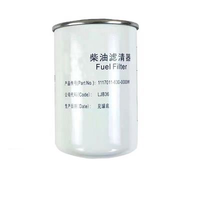 Fuel Filter 8-98203599-0 for Iveco Perkins 26561117 1117011-PA11 Hino Yanmar Fleetguard FF5612 Heavy-Duty Stainless Steel