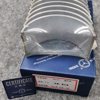 Excellent Performance and Durability ISUZU D05-113-31/32/30 Connecting Rod Bearing for Shantui XCMG D6114 D4114