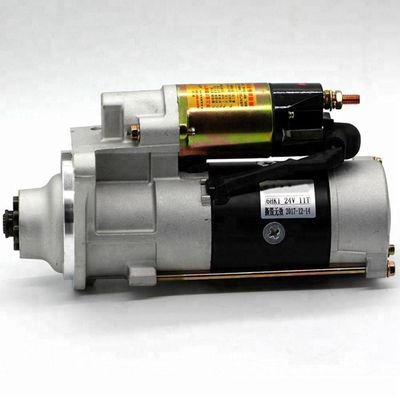 Steel M009T60871 M008T60971 M9T60871 Starter Motor For Isuzu 6HK1 Mitsubshi Style Heavy Truck Parts 1994-2001 Year