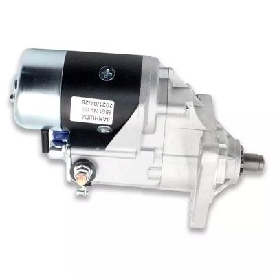 Steel 1811001410 Starter for ISUZU 6BG1 DAEWOO Forklift S25103 Truck Diesel Engine Jump Starter Motor OE NO. 1811001410
