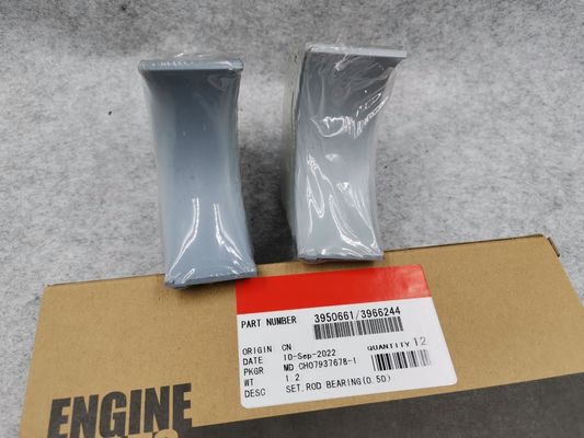 Set of STD Bearings for Cummins Dongfeng QSB3.3 6CT8.3 Diesel Engine Connecting Rod Shipping by Air Sea Express Delivery