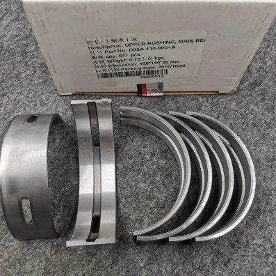 Steel Upper and Lower Tiles Set Bearings for SDEC 6D114 D9 SHANTUI SANY Diesel Engine Truck Main Bearing D02A-110-900 A