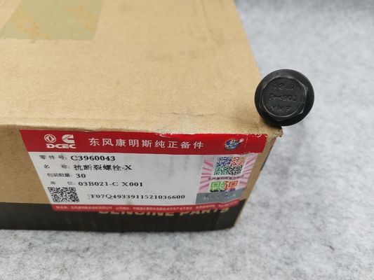 3920779 3920780 3960043 DongFeng Cumminss 6BT5.9 Diesel Engine Cylinder Head Bolt with and ISO9001 Certificate