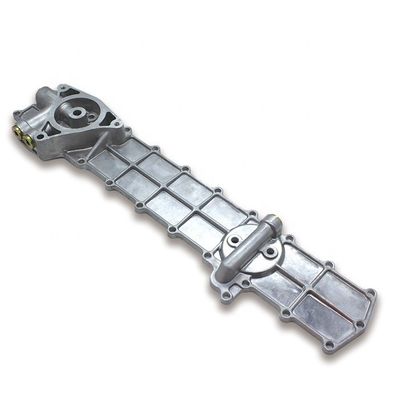 Aluminum Core Plastic Tanks for Heavy Truck Parts Mitsubishi ISUZU excavator 6D14 6D15 6D16 4HK1 engine oil cooler cover