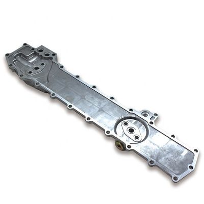 Aluminum Core Plastic Tanks for Heavy Truck Parts Mitsubishi ISUZU excavator 6D14 6D15 6D16 4HK1 engine oil cooler cover
