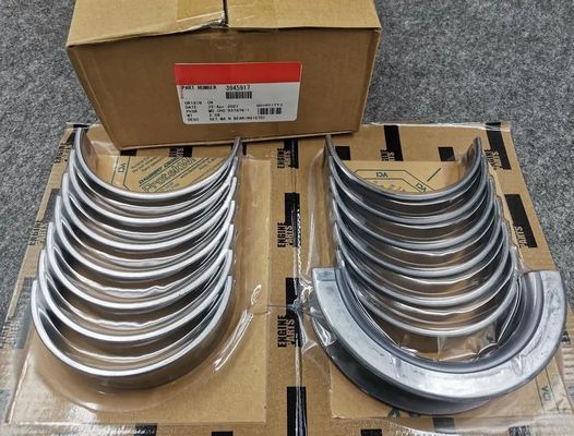 Shipping UPS DHL FedEx.etc Cummins Dongfeng 6BT5.9 Diesel Engine Crankshaft Bearing Set 3944153 3944158 3944163 Steel