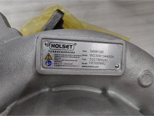 HE500WG Original DCEC QSZ13-C550-30 Engine Turbocharger 5498100 5327805 WEIGH 30.5kg Standard Size DCEC