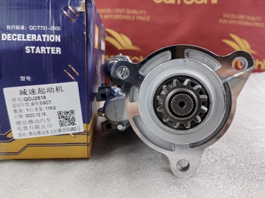 Kingrun 24V Dongfeng Truck Cummins DCEC 6CT Engine Parts QDJ2818 Reduction Starter for Heavy Duty Applications