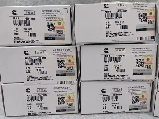 Replace 3357480 3978822 3978818 3978820 4955352 Bearings for Cummins Dongfeng 6BT 5.9 Engine Crankshaft Main Bearing Bush