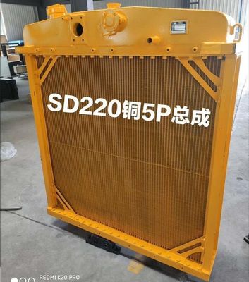 Shantui SD23 SD220 Bulldozer Liugong Loader Copper Radiator Water Tank with 6D110 Engine High Capacity