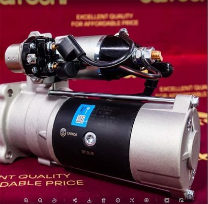 24V 6KW 10T Dongfeng Cummins DCEC 6BT 5.9 Engine Starter Fit for Shacman Construction Machinery