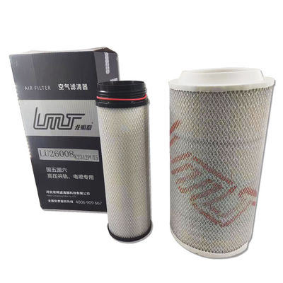 752W08400-6002/3 PU2342 Truck Air Filter For SINOTRUK HOWO SITRAK T5G T7H