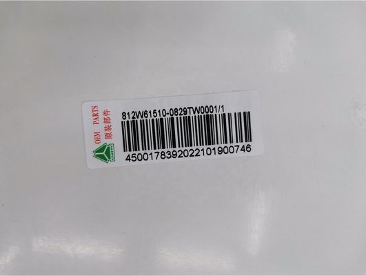 Howo Original 812W61510-0829 SITRAK Cab C7H G7H Truck parts Right front fender intermediate coating state Exterior trim