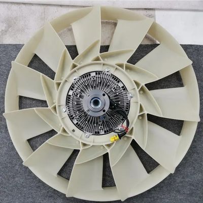 202V06600-7056 4110702721007 Sinotruk HOWO A7 MAN SITRAK C7H T7H MC13 LGMG MT95 Engine Cooling Plastic Fan Blade