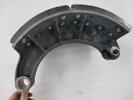 Sinotruk HOWO T5G MCP16 Axle Brake Shoe with Roller Assembly and Performance