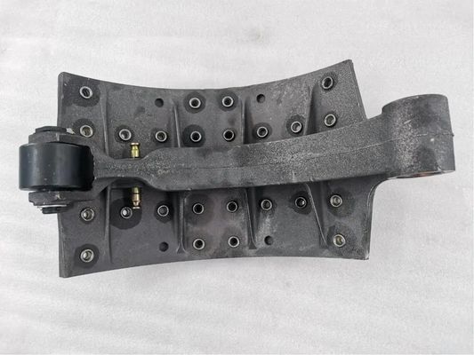 AZ7117451221 Brake Shoe Assembly for Sinotruk Howo Heavy Duty Truck Roller Brake Shoes Included Tested
